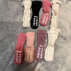 Squid Socks Kids Colorful Sock Set Size 12-24 months